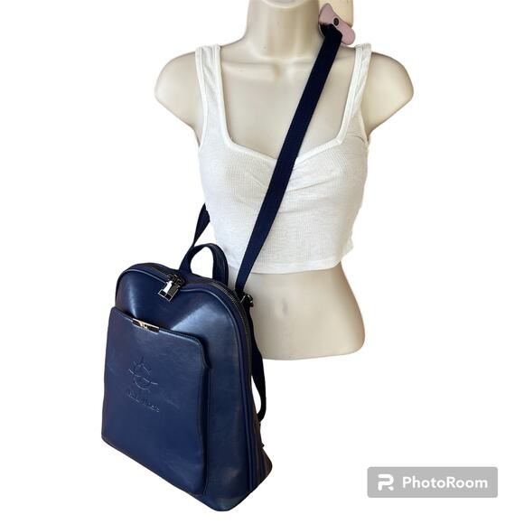 Wen & Where The Commuter Travel Backpack Crossbody Hand Carry Bag Tote Vegan - Picture 1 of 16